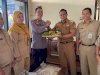 Camat Jatinom Memberikan Suprice Ke Polsek Jatinom