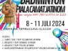 Pembukaan Turnamen Badminton Piala Camat Jatinom dalam rangka hari jadi Kabuapaten Klaten ke 220 