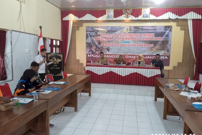 Sosialisai Perda Kabupaten Klaten Nomor 8 Tahun 2019 tentang Penanggulangan Kebakaran