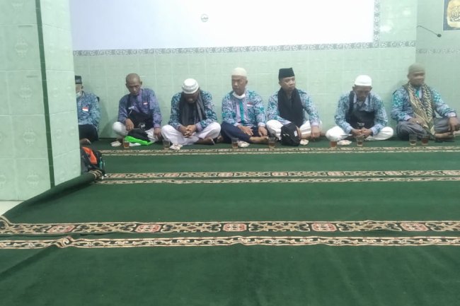 Jamaah Haji Kecmatan Jatinom sudah sampai di Jatinom