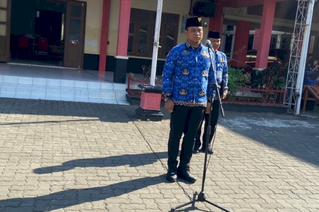 DENGAN PENUH KHIDMAT UPACARA PERINGATAN  HARI KESAKTIAN  PANCASILA TAHUN 2023 KECAMATAN JATINOM KABUPATEN KLATEN