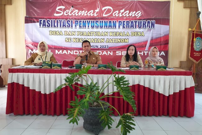 Koordinasi Percepatan Penyelesaian Perdes RKPDes, APBDes Perubahan 2023 dan APBDes 2024