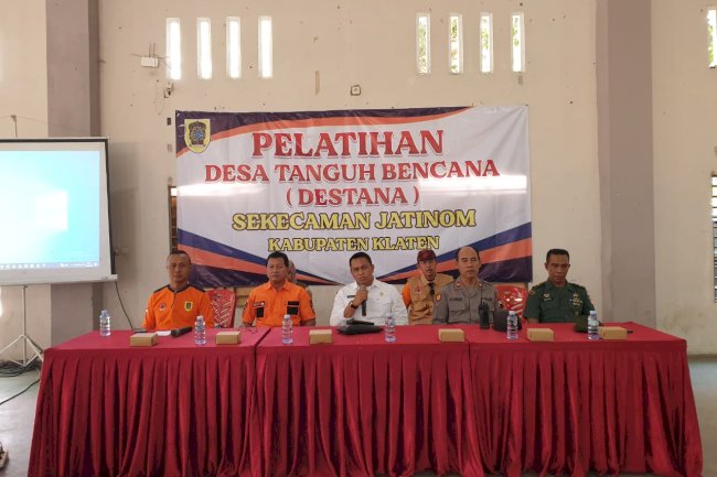 Pelatihan Relawan Desa Se - Kecamatan Jatinom