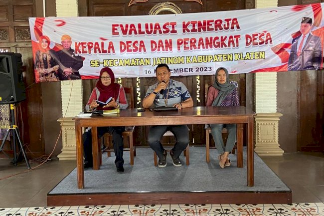 Evaluasi Kinerja Kepala Desa dan Perangkat Desa Se-Kecamatan Jatinom