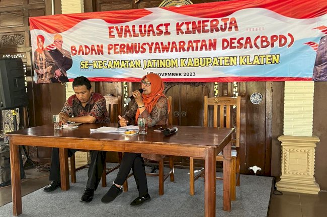 Evaluasi Kinerja Badan Permusyawaratan Desa (BPD) Se-Kecamatan Jatinom 