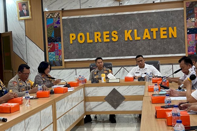 Rapat Koordinasi Persiapan Festival Durian dengan Kapolres Klaten