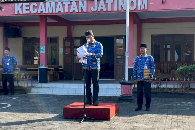 Upacara Hari Kebangkitan Nasional 2024 Kecamatan Jatinom