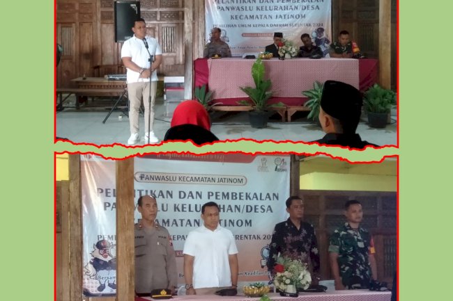 Pelantikan Panwaslu Desa/ Kelurahan Se- Kecamatan Jatinom
