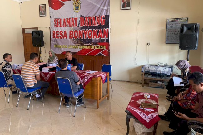 Monev Admintrasi Desa Se- Kecamatan Jatinom