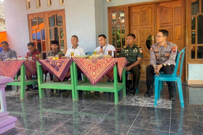 Sambutan Camat Jatinom dalam acara Paguyuban Kadus Se Kecmatan Jatinom 