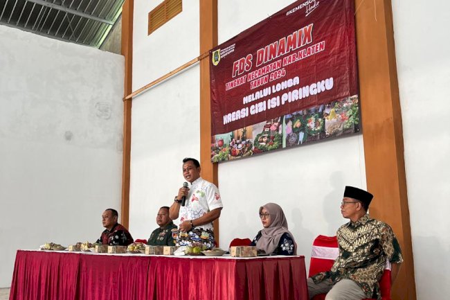 Lomba kreasi isi piringku tingkat Kecamatan Kab. Klaten