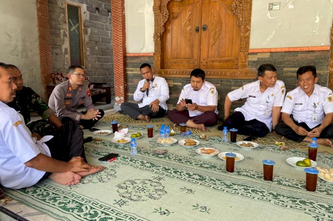 Camat Jatinom Koordinasi Rutin Dengan Kepala Desa