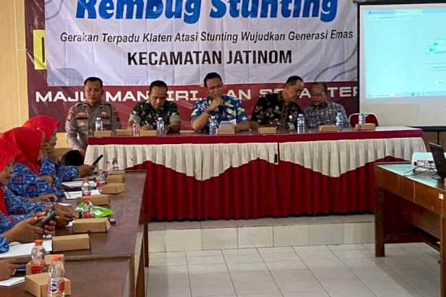 Rembug Stunting Kecamatan Jatinom