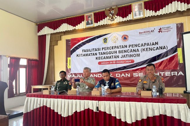 Fasilitasi Percepatan Pencapaian Kecamatan Tangguh Bencana (KENCANA) Kecamatan Jatinom