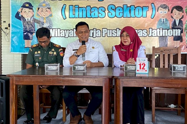 Lokakarya Tribulan (Lintas Sektor) wil kerja Puskesmas Jatinom