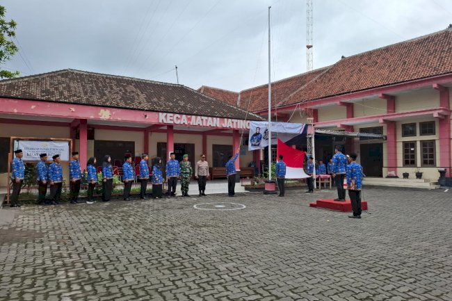 Upacara hari KORPRI Tahun 2024 Kecamatan Jatinom
