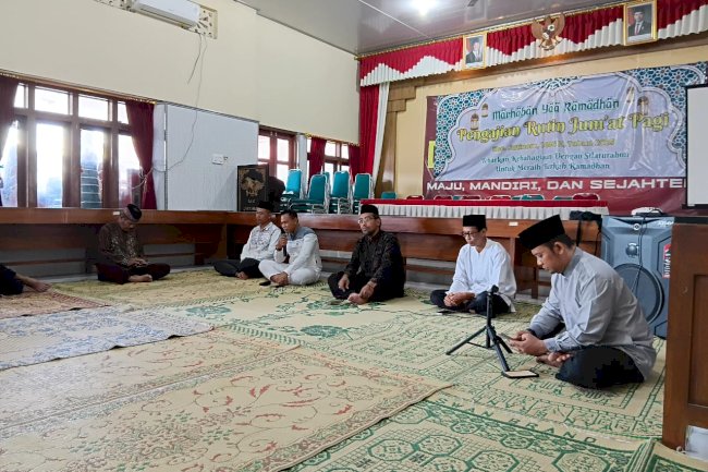 Jum'at Minggu ke dua bulan puasa, , pangajian berjalan hikmat