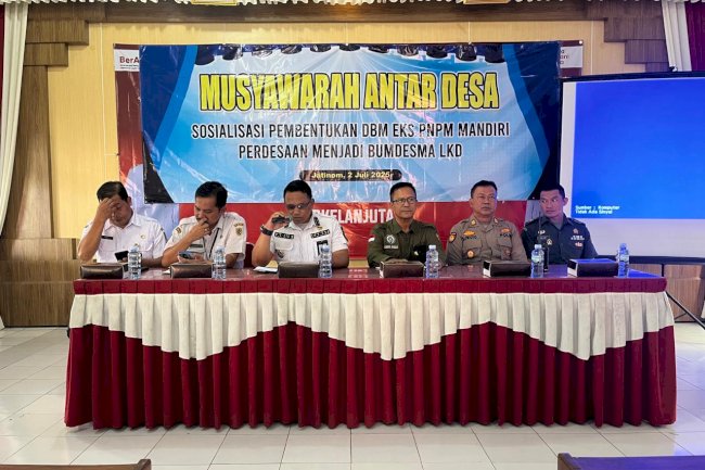 2. Sosialisasi Permendes Nomor 15 Tahun 2021 Tentang tata cara pembentukan  Pengelola Kegiatan Dana Bergulir Masyarakat Eks Program Nasional Pemberdayaan Masyarakat Mandiri Perdesaan menjadi BUMD Bersama