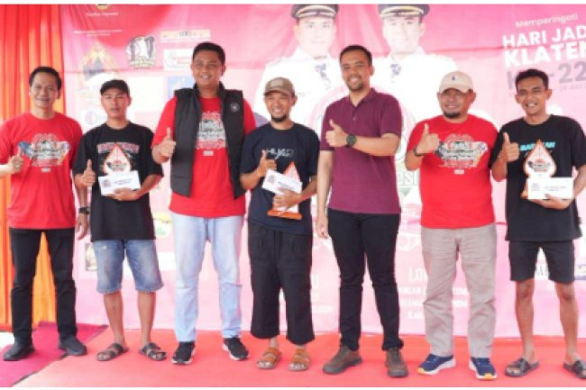 Bupati Klaten Membuka Kontes kambing di Desa Kayumas