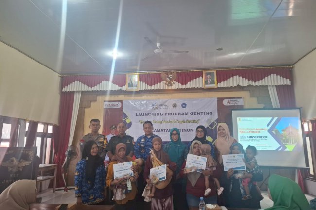 Launching Program Genting di Aula Kec.Jatinom