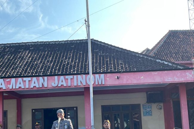 Upacara hari Jadi Kabupaten Klaten ke 221 Kecamatan Jatinom