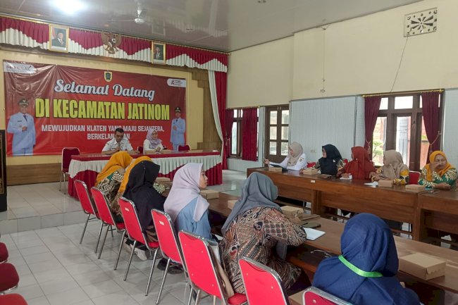 Plt Kasi PPM Bapk. Lasono membuka Workshop Pemutakhiran Pendataan Keluarga TA. 2025