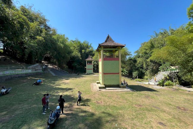 Koordinasi dan penegecekan Lokasi puncak acara Yaa Qowiyyu bersama jajaran Polres Klaten, P3KAG, Polsek Jatinom, Koramil Jatinom