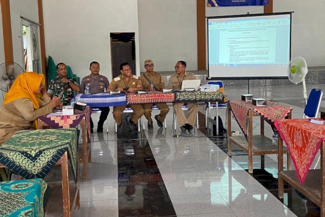 Senin 29 September 2025, Rakor Persiapan Sambung Roso Bupati Klaten, dengan Dispermasdes Klaten Desa Mranggen