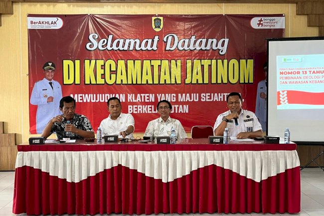 FGD perda kab.klaten nomor 13 th 2023 tentang pembinaan ideologi pancasila dan wawasan kebangsaan, dengan narasumber Anggota DPRD Kab.Klaten Dapil 3,