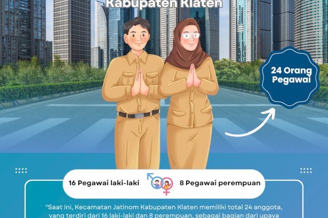 INFORMASI JUMLAH PEGAWAI KECAMATAN JATINOM