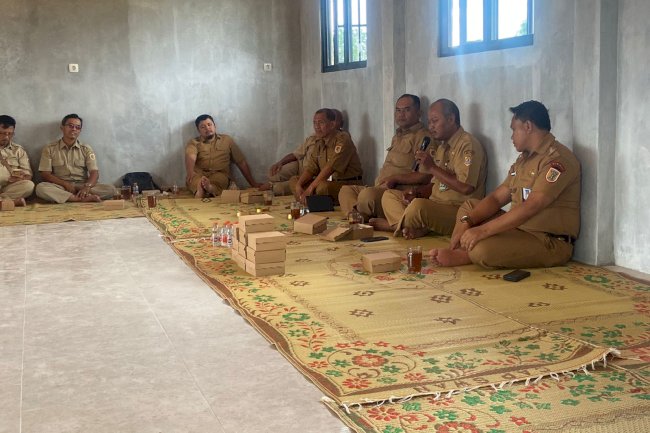 Paguyunan Kades kakel Se Kecamatan Jatinom guns sinergitas di wilayah kec. Jatinom di rumah kades krajan