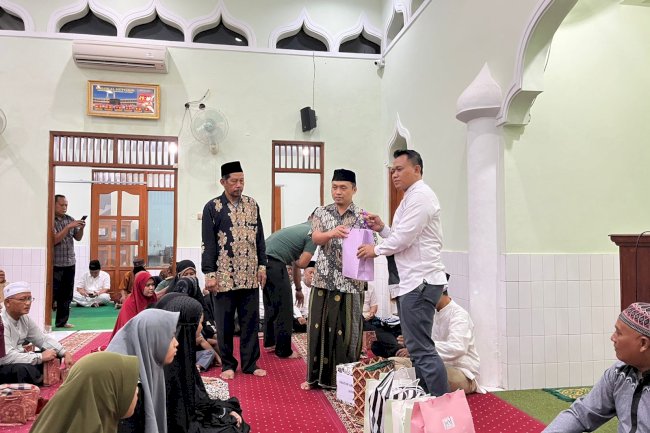 Rabu, 25 Februari 2026 Tarling Kecamatan Jatinom sekaligus santunan kpd Anak Yatim  di Masjid Al Mutaqien Kampung Baru Bonyokan, Jatinom