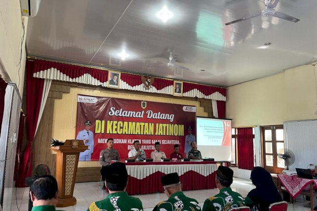 Kamis, 23 April 2026  1. Pembinaan dan penyerahan SK PKUB Kecamatan dan desa/Kel Se Kecamatan Jatinom di Aula Kec. Jatinom