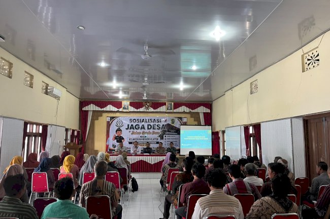 Kamis, 13 Agustus 2026  1. Sosialisai jaga desa oleh kejaksaan negeri klaten diAula Kecamatan Jatinom
