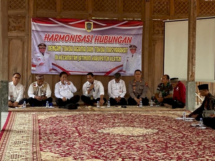 Harmonisasi Hubungan dengan Tokoh Agama dan Tokoh Masyarakat Kecamatan Jatinom