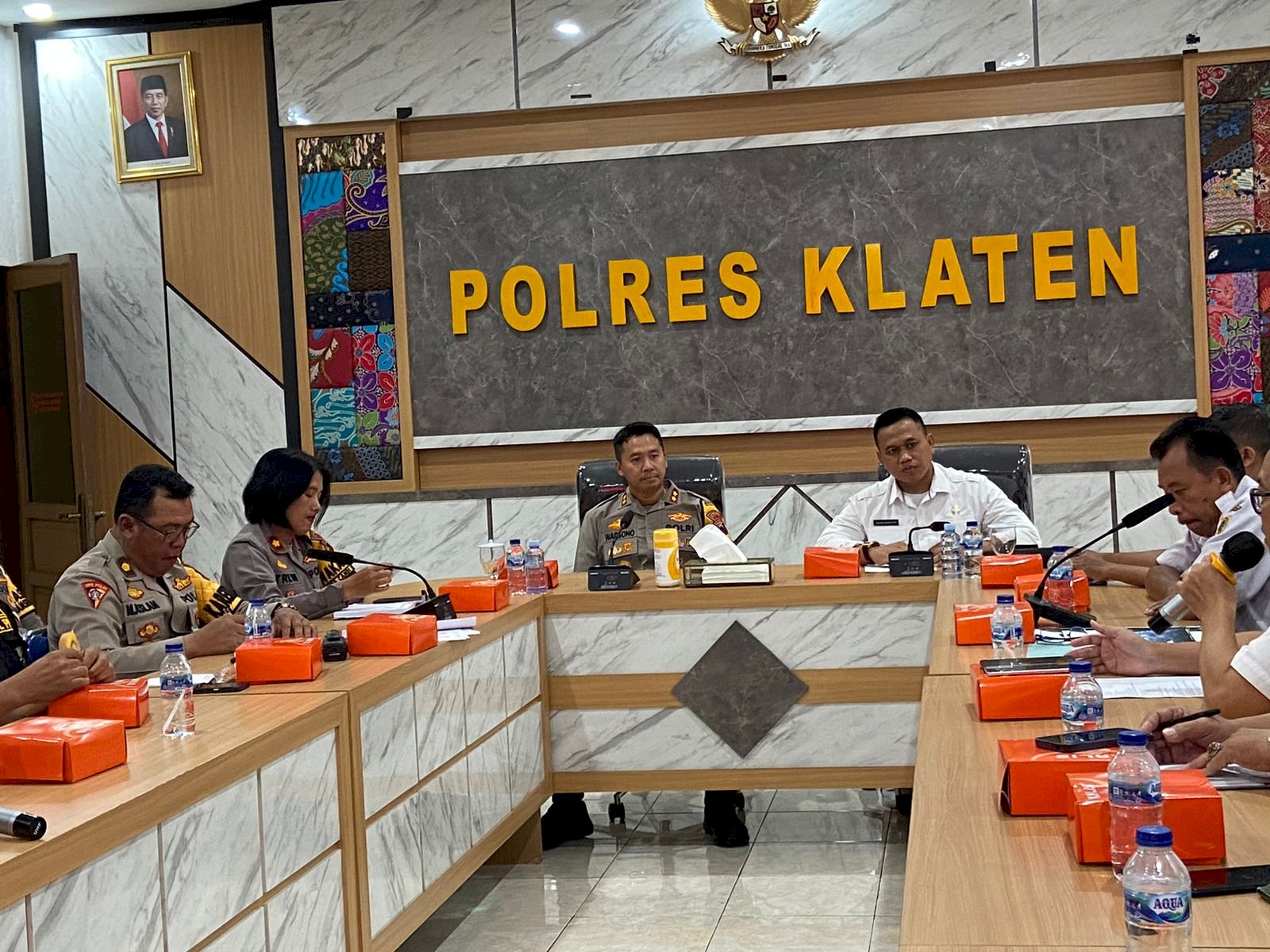 Rapat Koordinasi Persiapan Festival Durian dengan Kapolres Klaten 