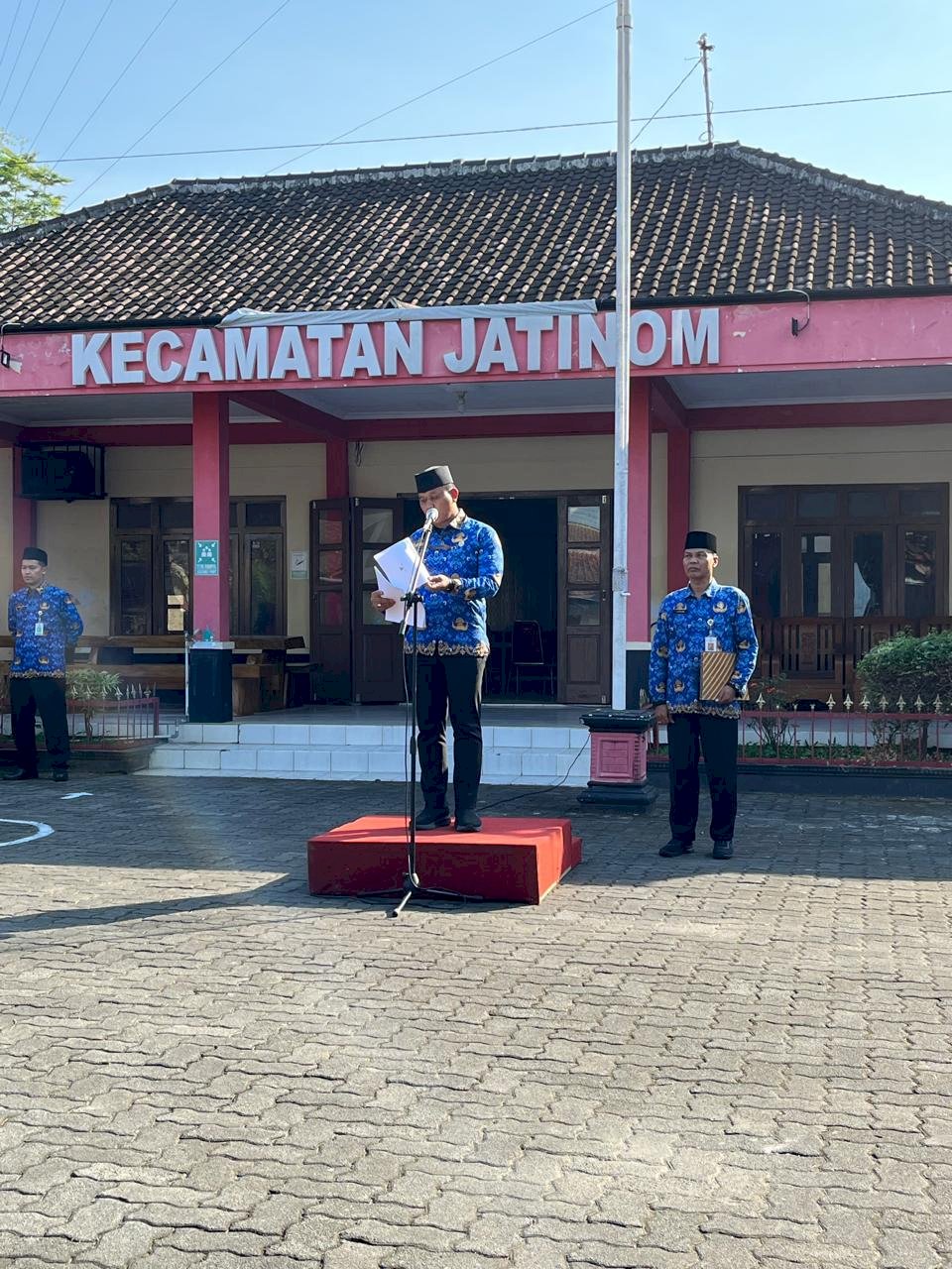 Upacara Hari Kebangkitan Nasional 2024 Kecamatan Jatinom