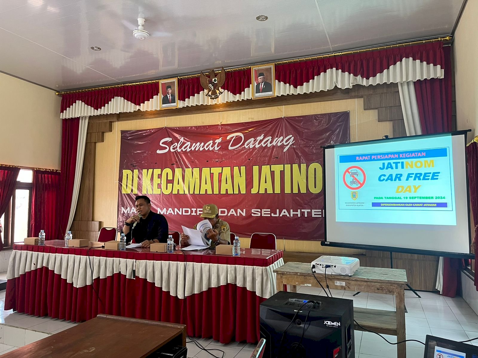 Rapat Koordinasi pelaksanaan Car Free Day Tahun 2024