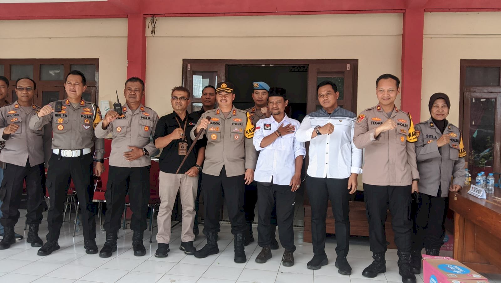 Sidak Kapolres Klaten, Pleno di Kecamatan Jatinom