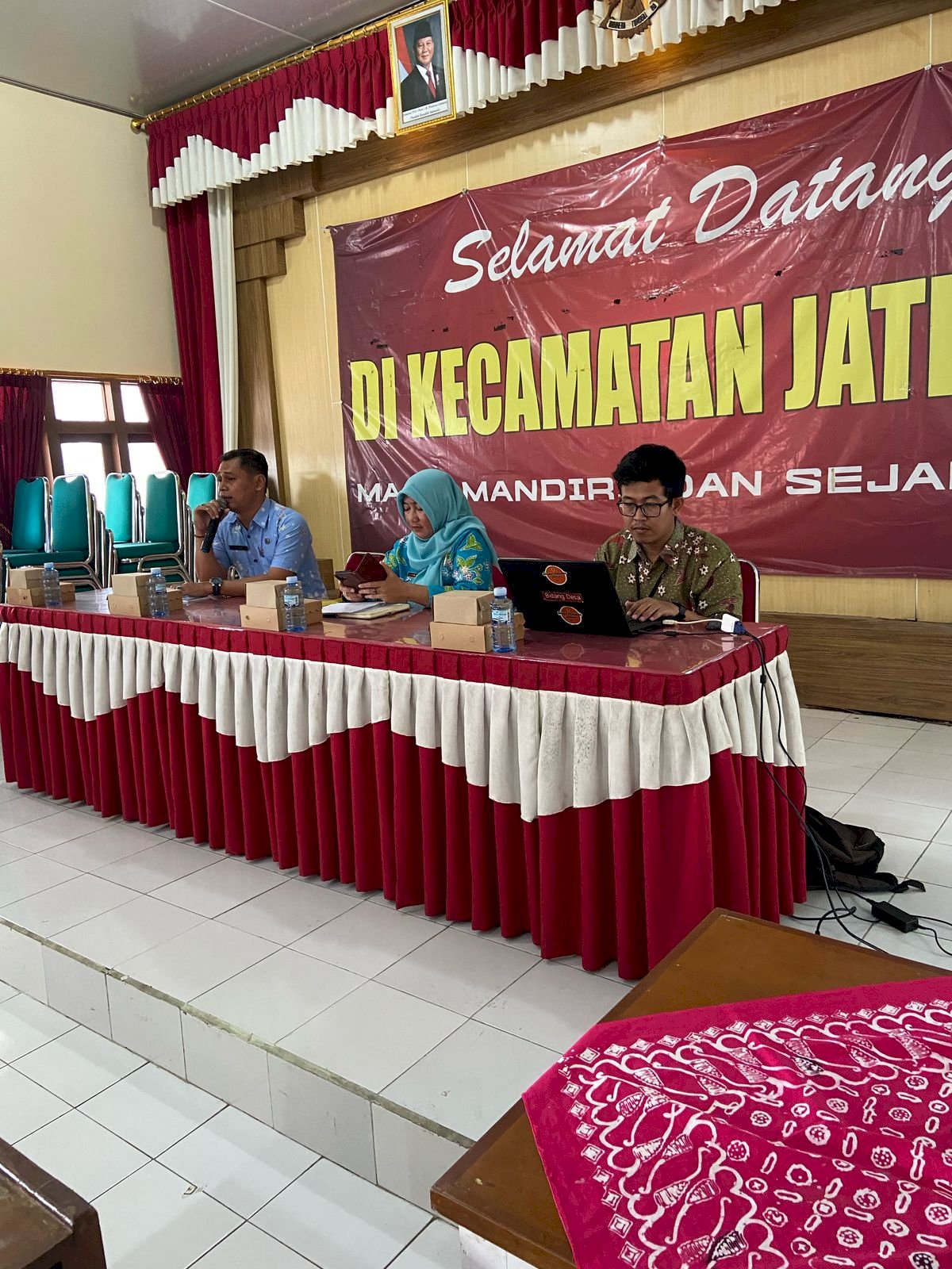 Pendampingan Aplikasi SIPADES bagi Perangkat Desa Se- Kecamatan Jatinom