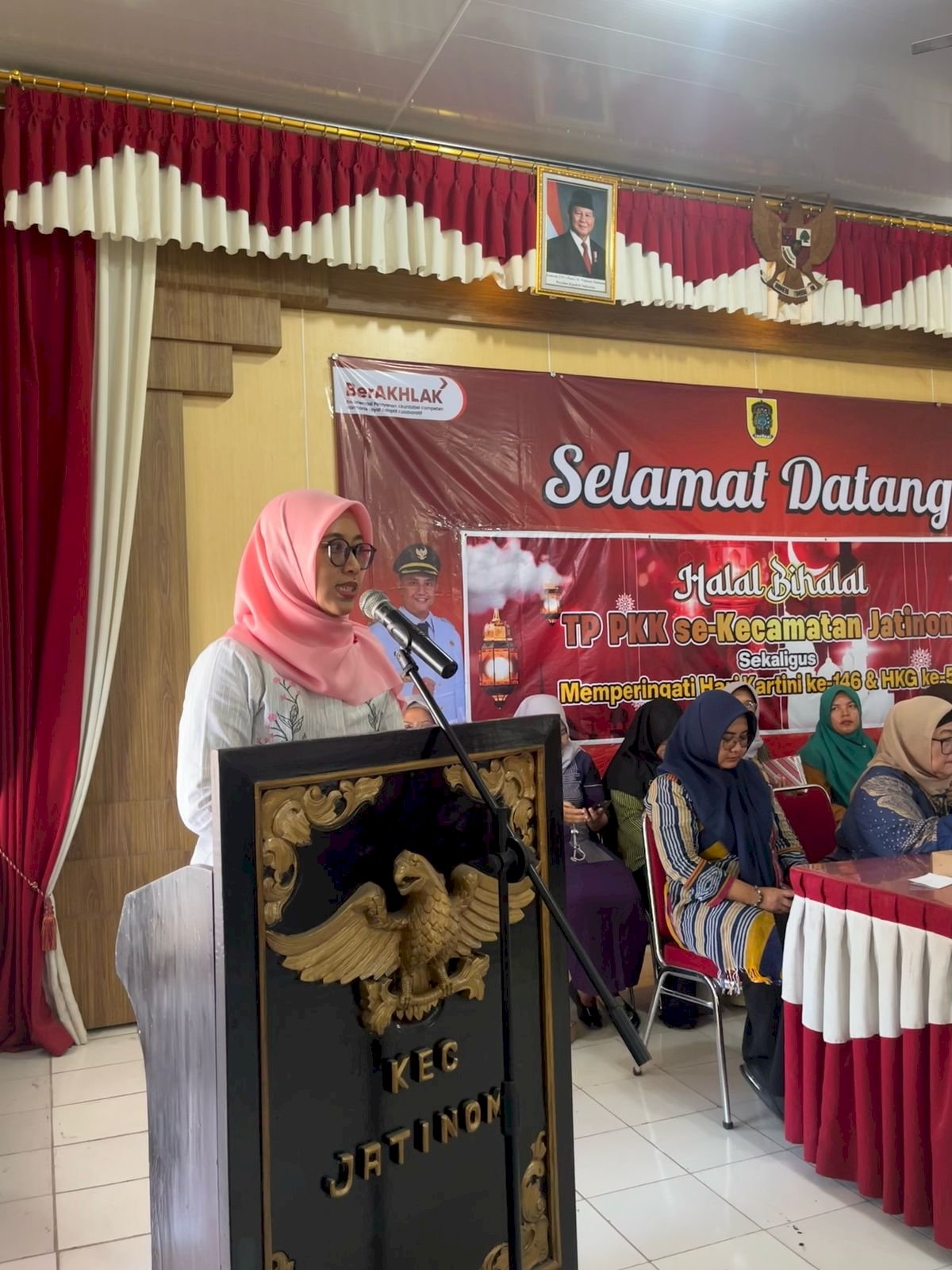 Halal Bi halal PKK Kecamatan Jatinom