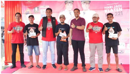 Bupati Klaten Membuka Kontes kambing di Desa Kayumas