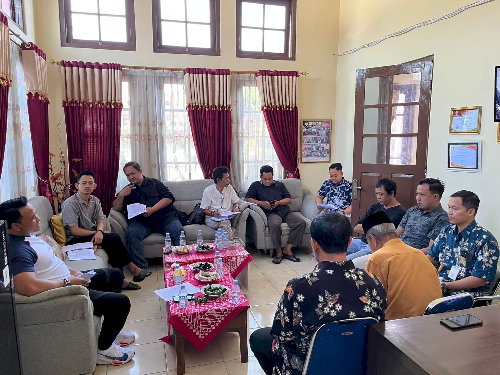 Camat Jatinom Mempin Rakor Awal persiapan Yaa-Qawiyyu th 2025