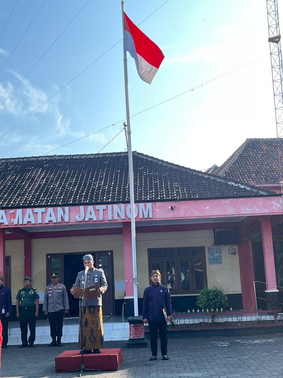 Upacara hari Jadi Kabupaten Klaten ke 221 Kecamatan Jatinom