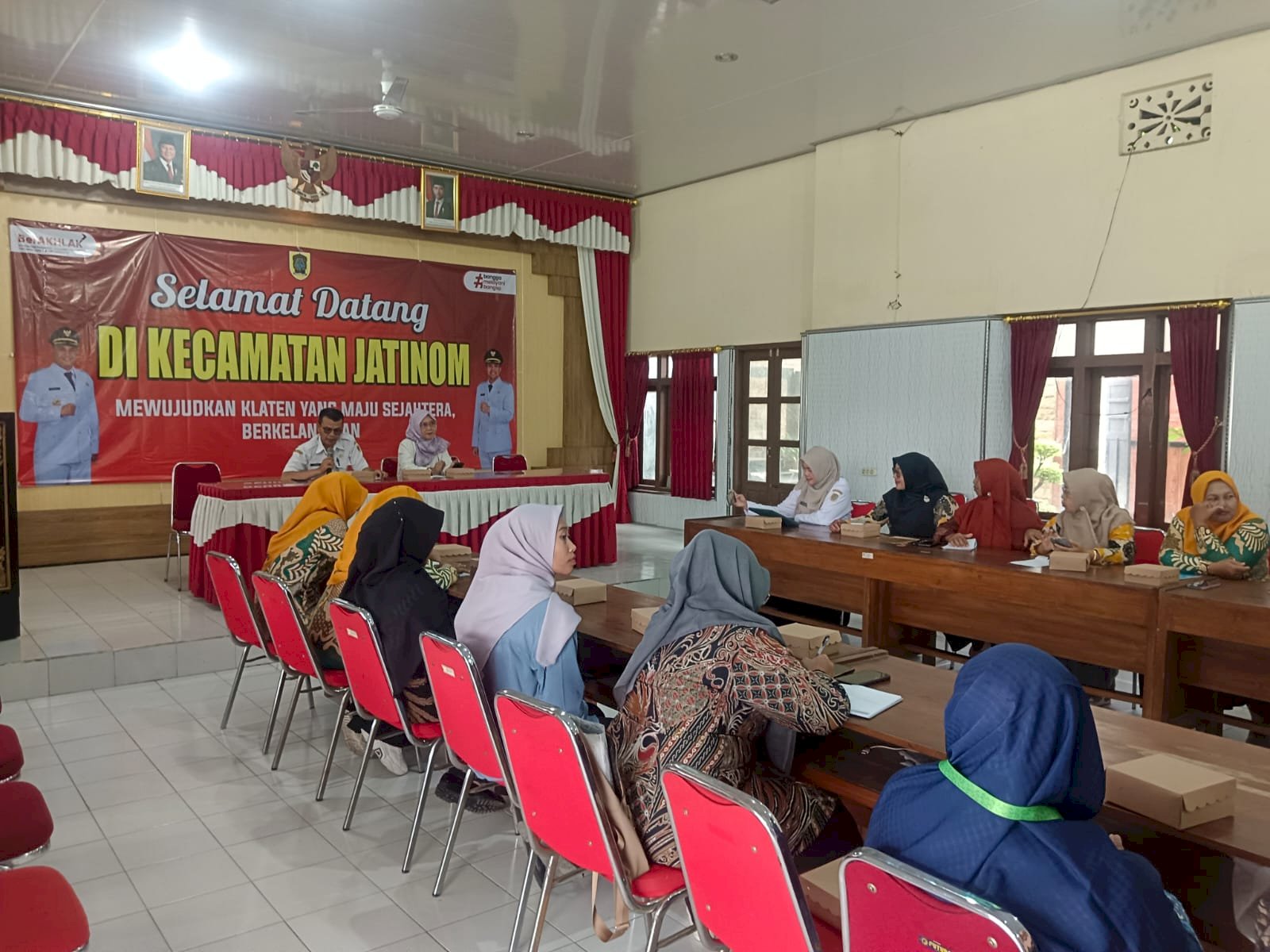 Plt Kasi PPM Bapk. Lasono membuka Workshop Pemutakhiran Pendataan Keluarga TA. 2025