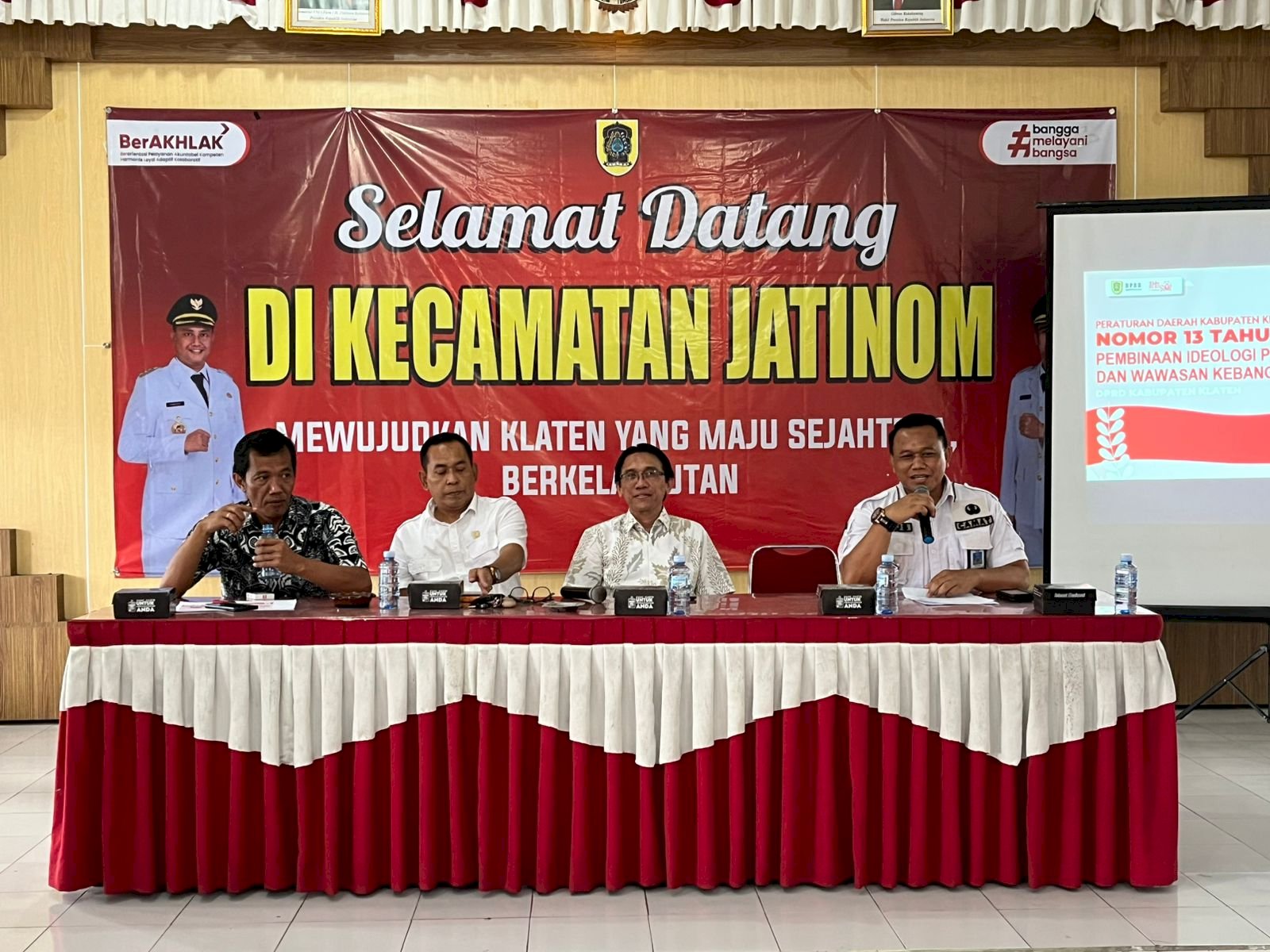 FGD perda kab.klaten nomor 13 th 2023 tentang pembinaan ideologi pancasila dan wawasan kebangsaan, dengan narasumber Anggota DPRD Kab.Klaten Dapil 3,