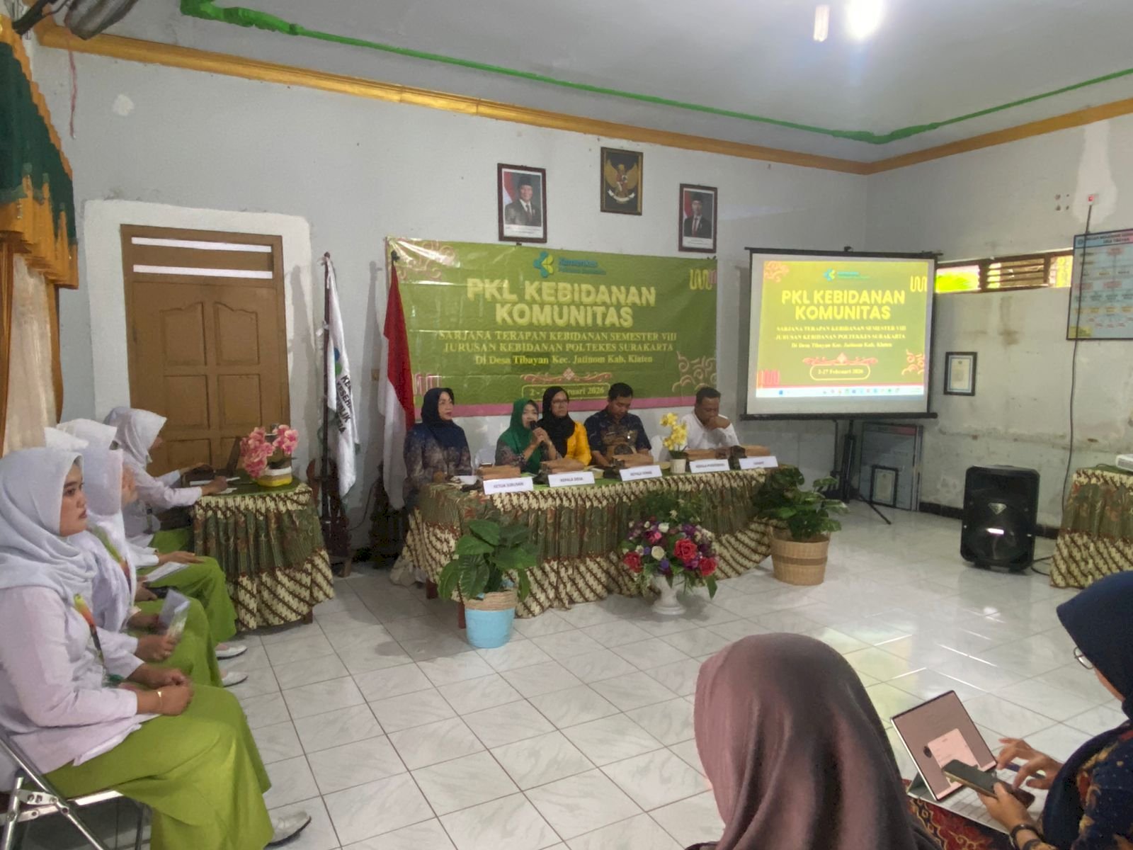  jumat 27 feb 2026: Penutupan dan penarikan PKL Polteskes kemenkes surakarata di desa Tibayan