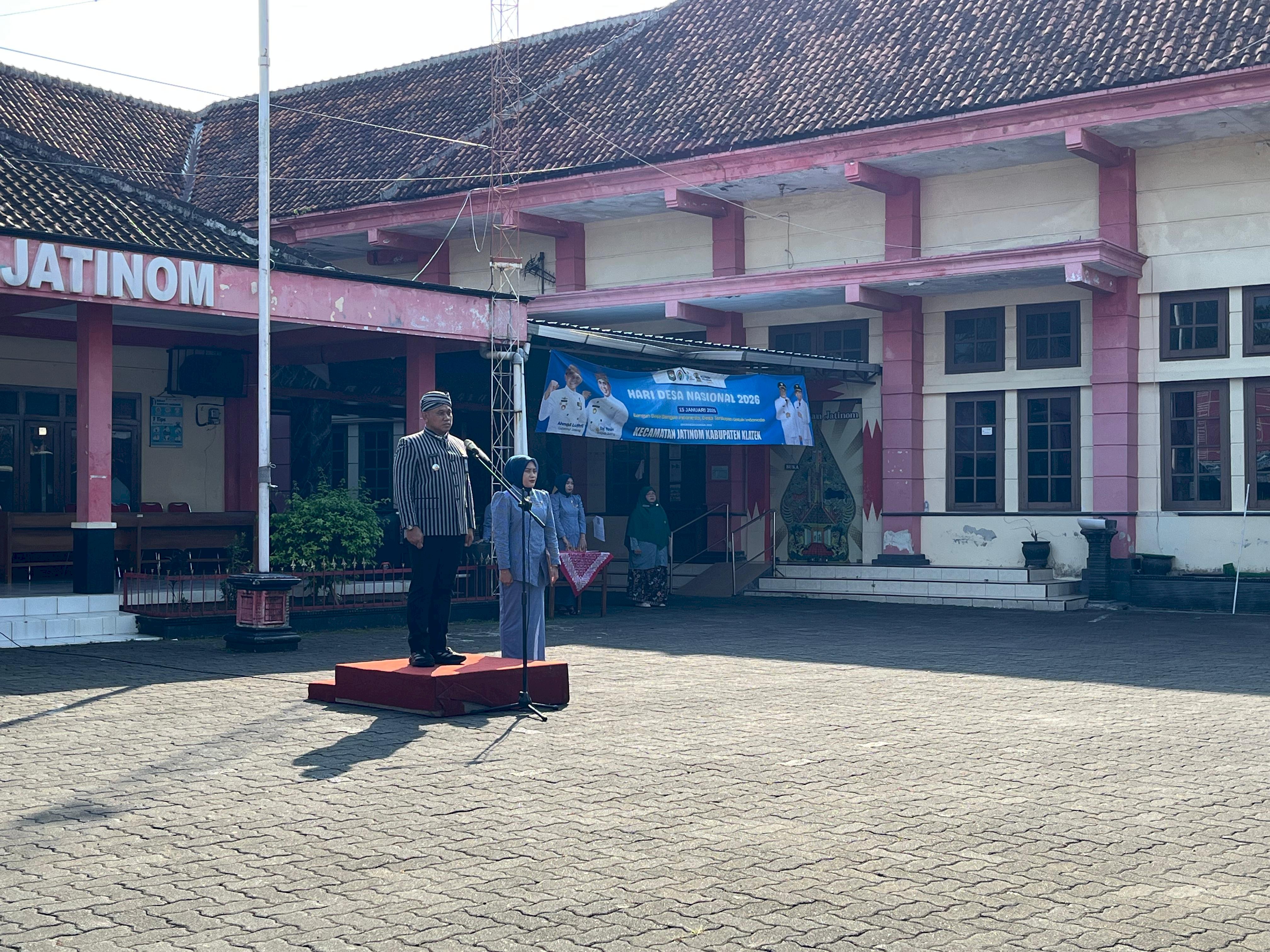 giat hari Selasa, 21 April 2026 :    1. Upacara memperingati Hari Kartini Hal Kecamatan Jatinom