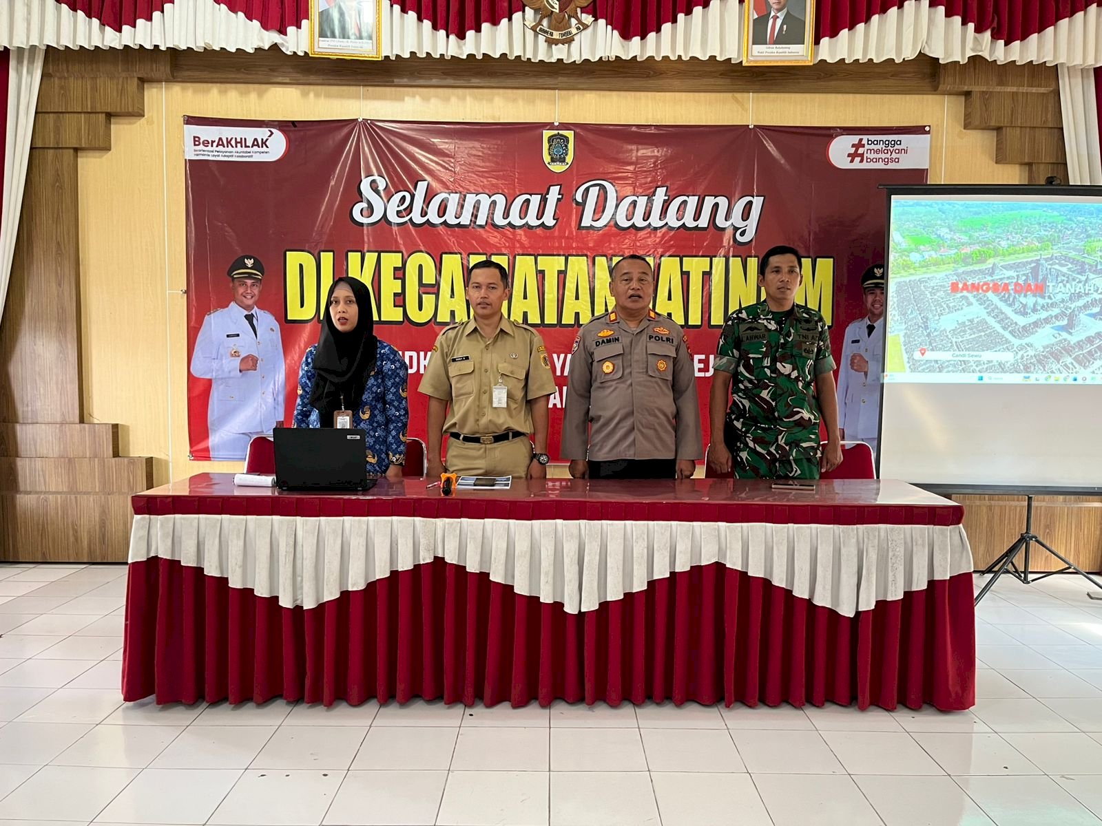 Pra Musrenbang  pra musrenbang tematik stunting kecamatan Jatinom di Aula Kecamatan Jatinom