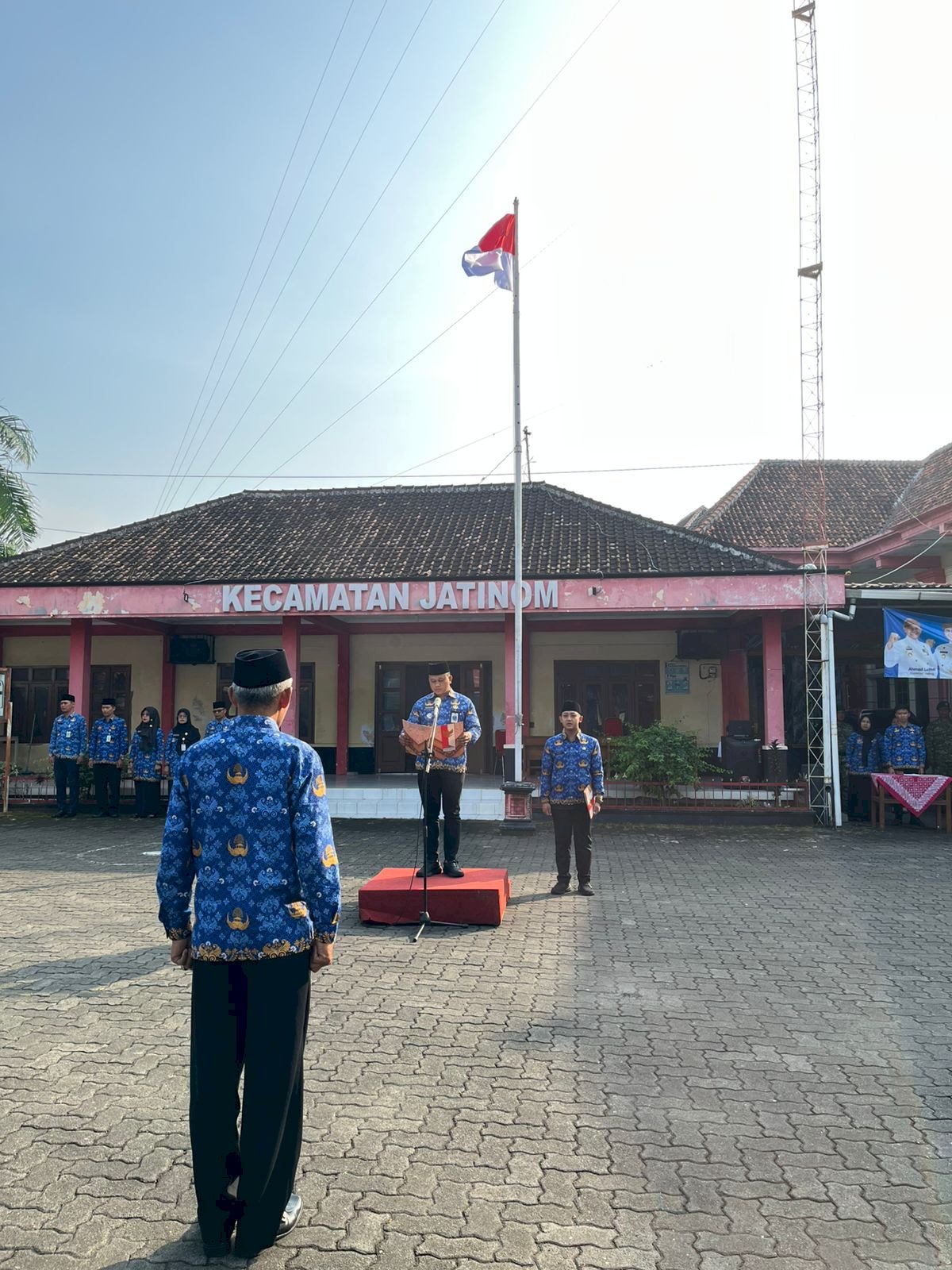 Rabu, 20 Mei 2026  1. Upacara memperingati Hari Kebangkitan Nasional di Hal Kecamatan Jatinom